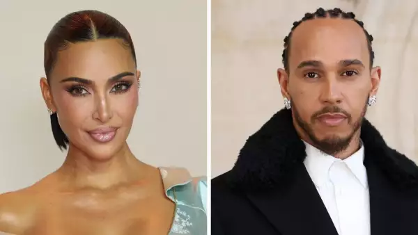 Kim Kardashian y Lewis Hamilton