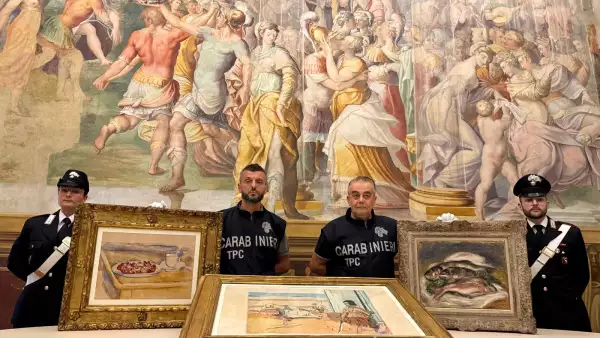 Policía italiana recupera obras robadas de Renoir, Matisse y Cézanne
