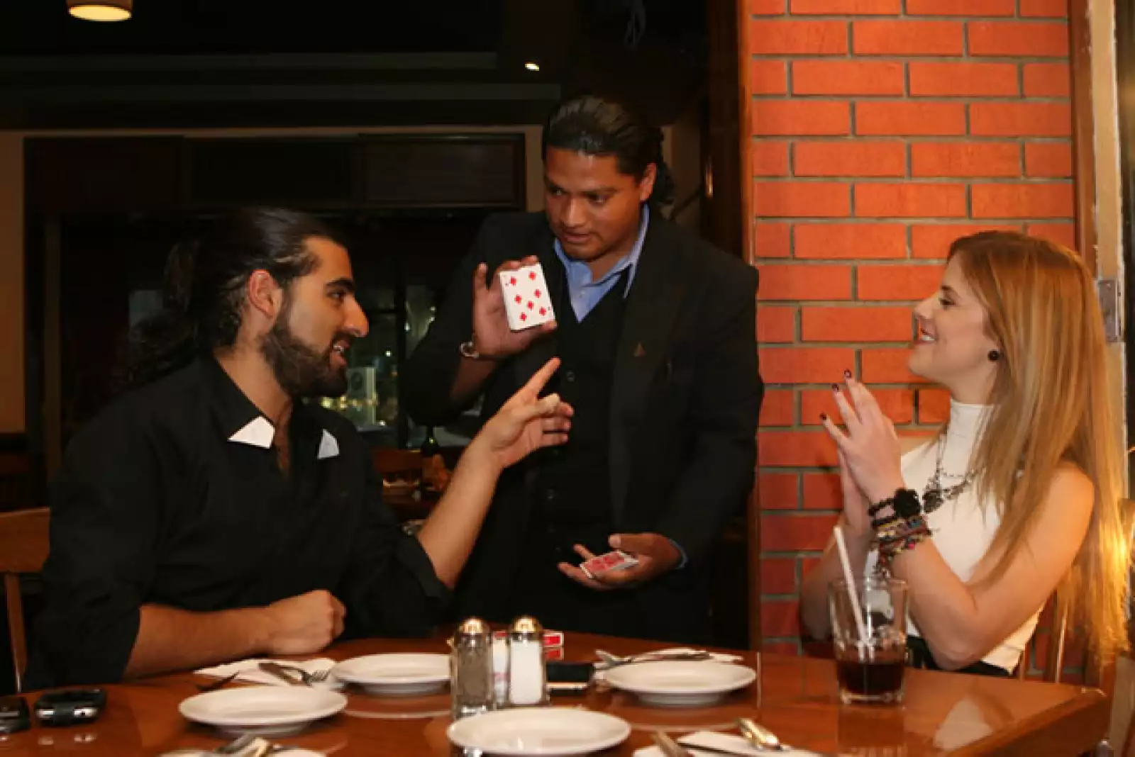 Sergio Gabriel y Pamela Jean.