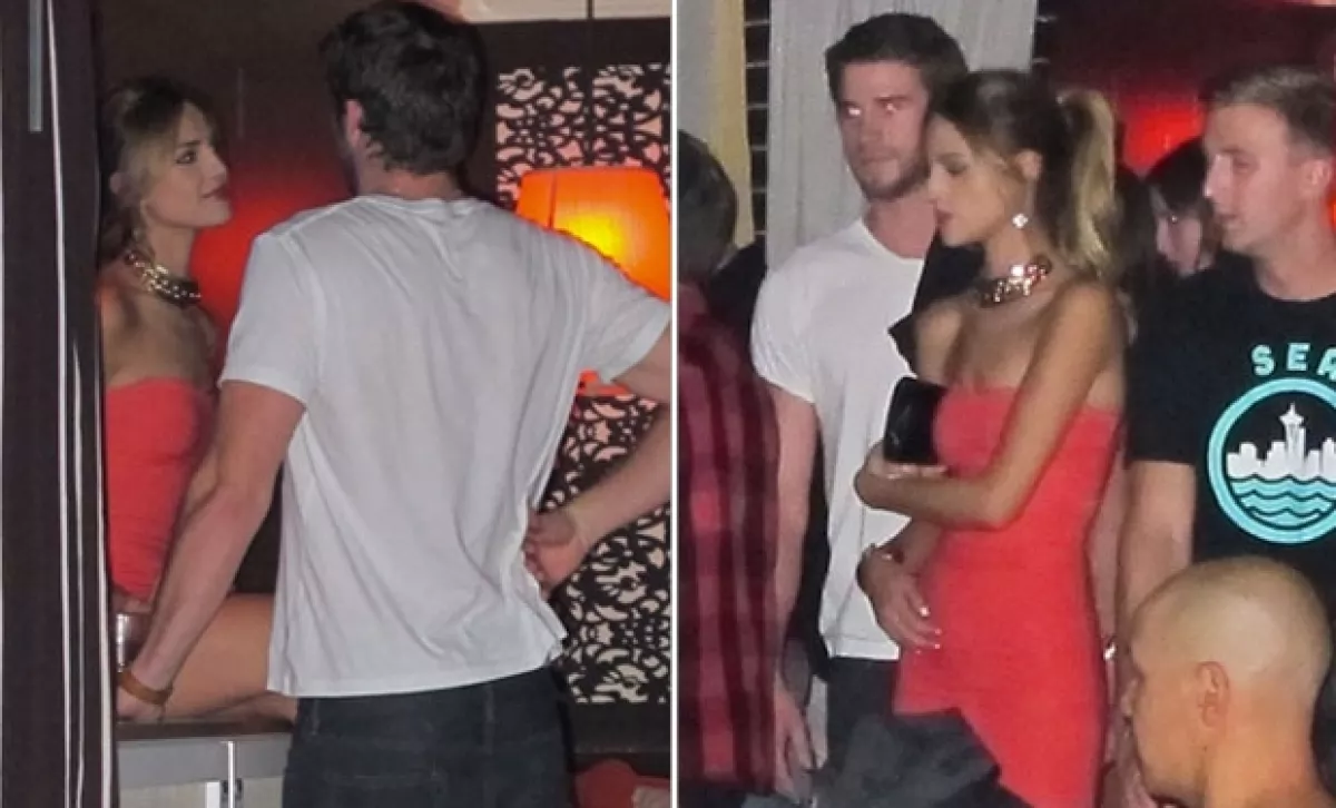 Estas fueron las primeras imágenes de Liam y Eiza juntos durante su visita a Las Vegas el fin de semana del 15 de septiembre.