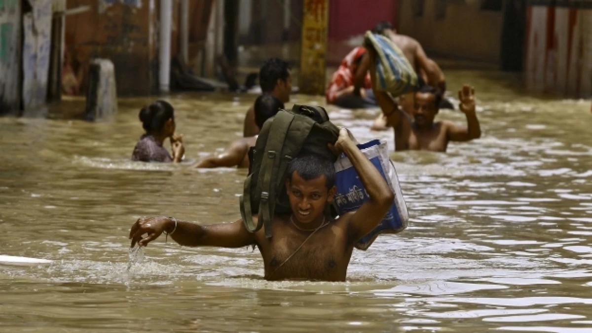 inundacion india bengala