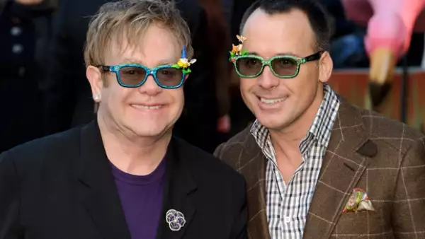 Elton y David se convirtieron en padres en diciembre pasado.