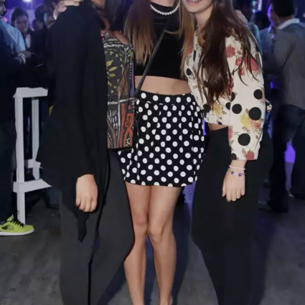 Aranza Macedo, Paula Galnares y Bárbara Partida