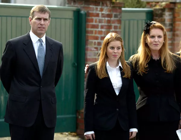 Príncipe Andrés, princesa Eugenia, Sarah Ferguson