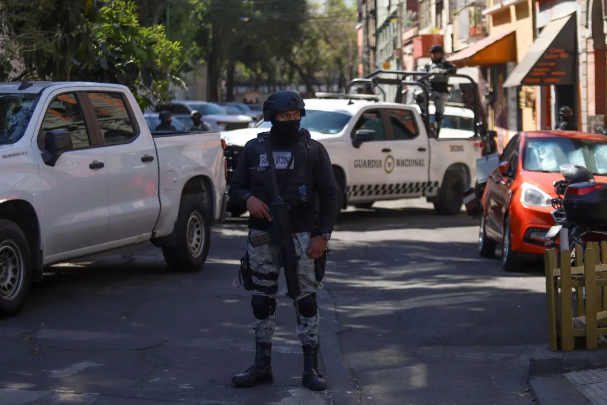 Elementos de la Secretaria de Seguridad y Protección Ciudadana y Ejército Mexicano.