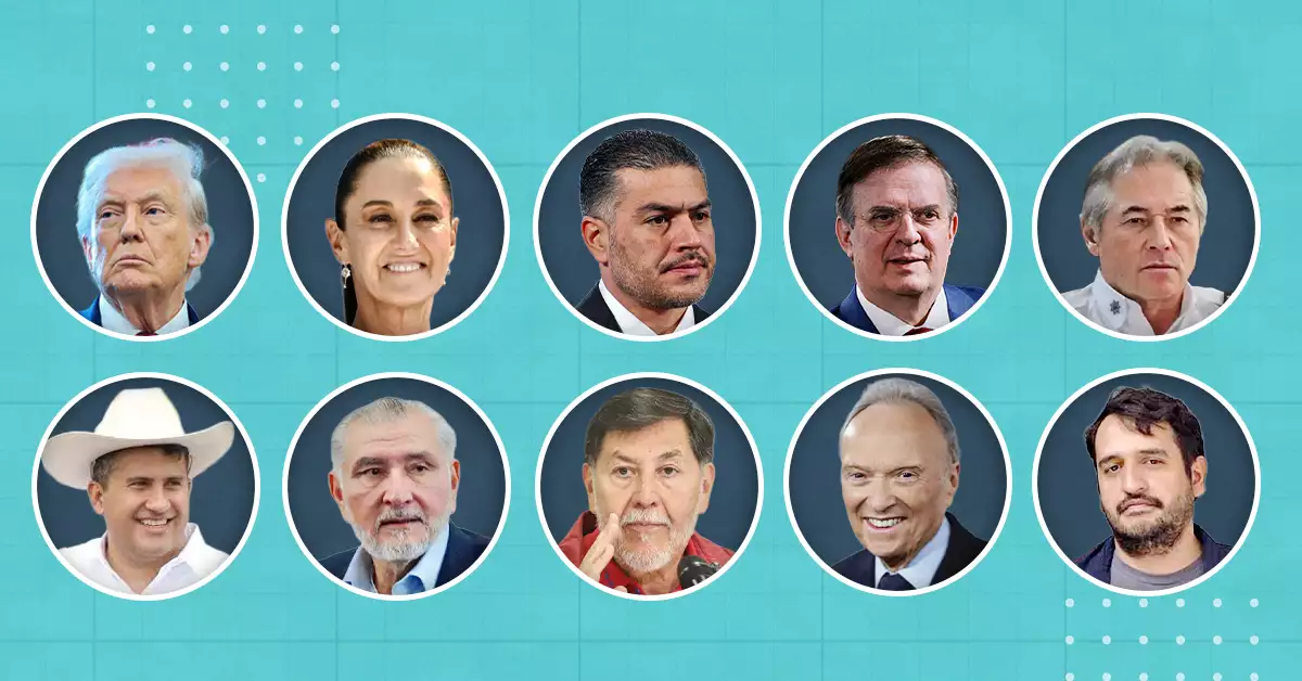 De “Andy” López a Salinas Pliego: los 12 personajes políticos que marcaron el 2025, para bien o para mal
