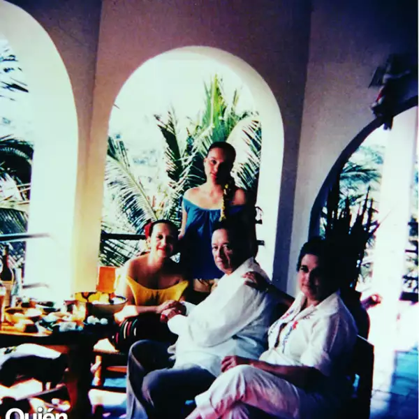 Diego Rivera consu enfermera,Dolores Olmedo,la hija de ésta Irene.