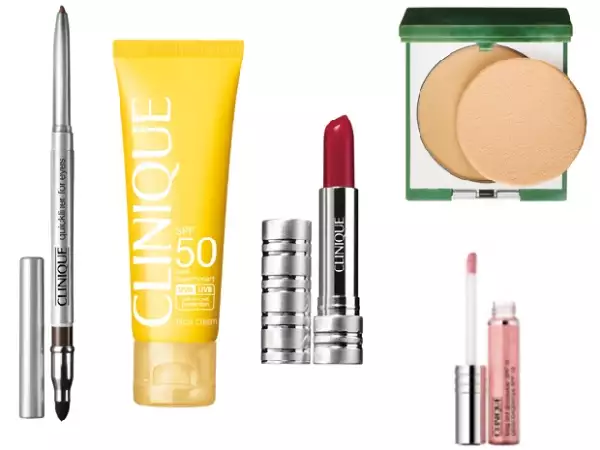 Kit de maquillaje Clinique.  *Los tonos de los productos pueden variar.