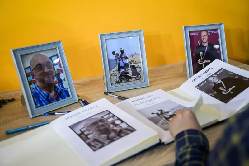 tres periodistas muertos en el Mundial Qatar 2022