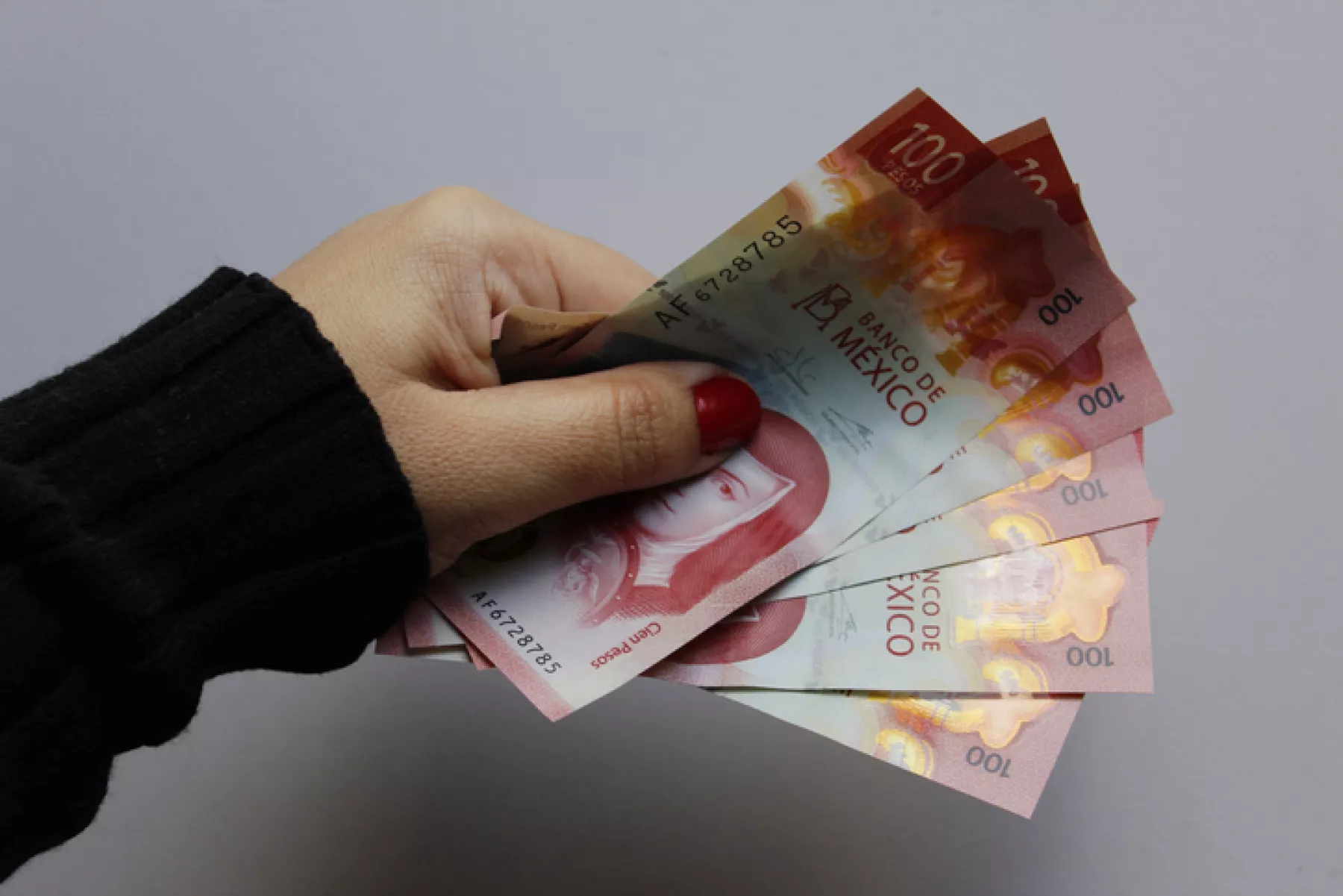 economy and finance with mexican money