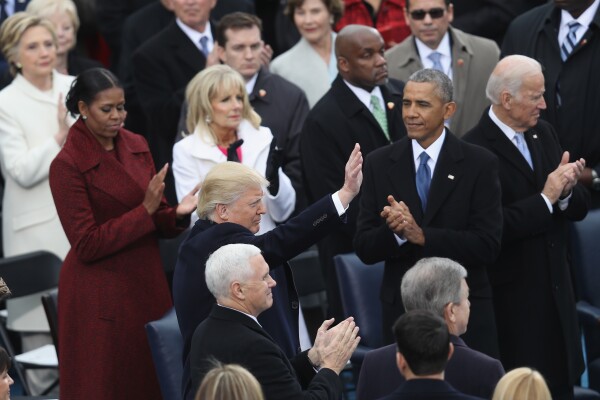 Donald Trump y Barack Obama, el adiós