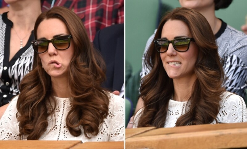Hacia el final del encuentro, Kate tuvo que resignarse a la derrota que el británico estaba a punto de afrontar.