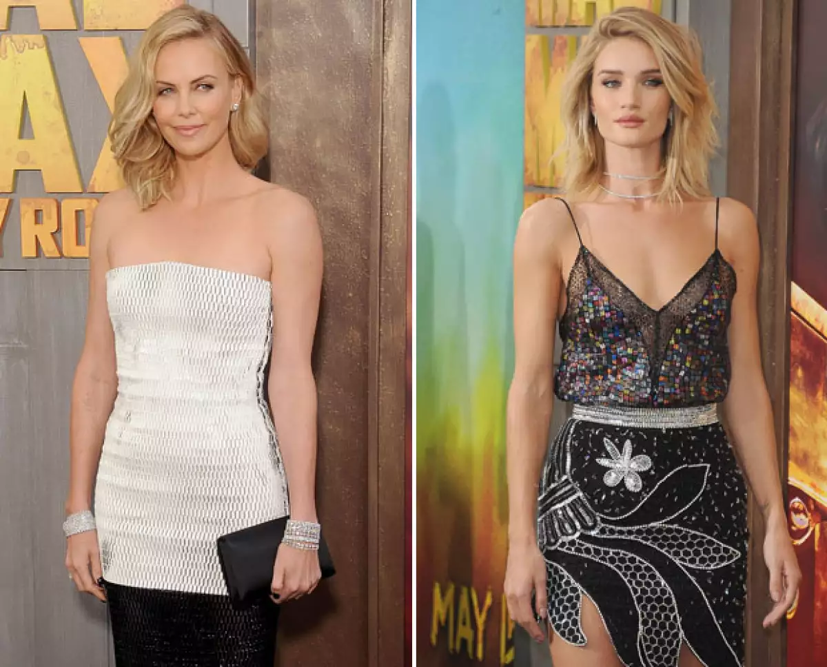 Además de protagonizar la película ‘Mad Max’ que se estrenó ayer en Hollywood, las guapas actrices robaron todas las miradas con sus looks y su belleza.