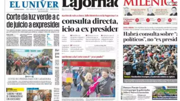 Portadas del 2 de octubre de 2020