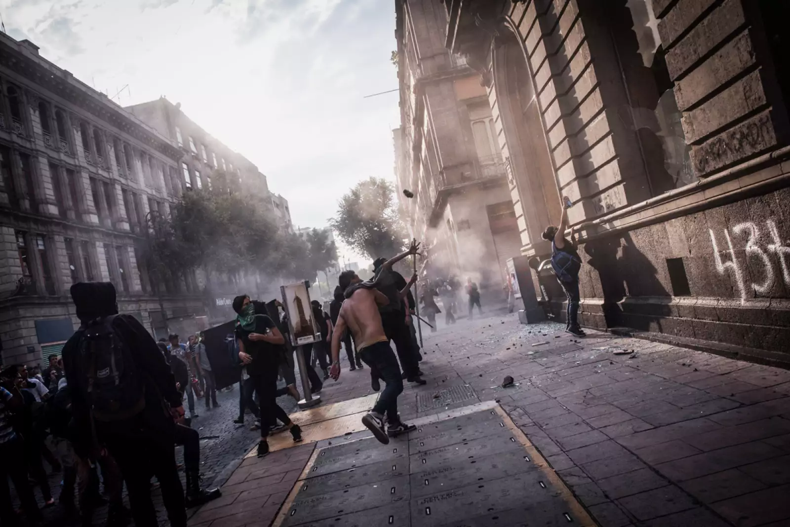 Marcha por los 43 desparecidos de la Normal de Ayotzinapa