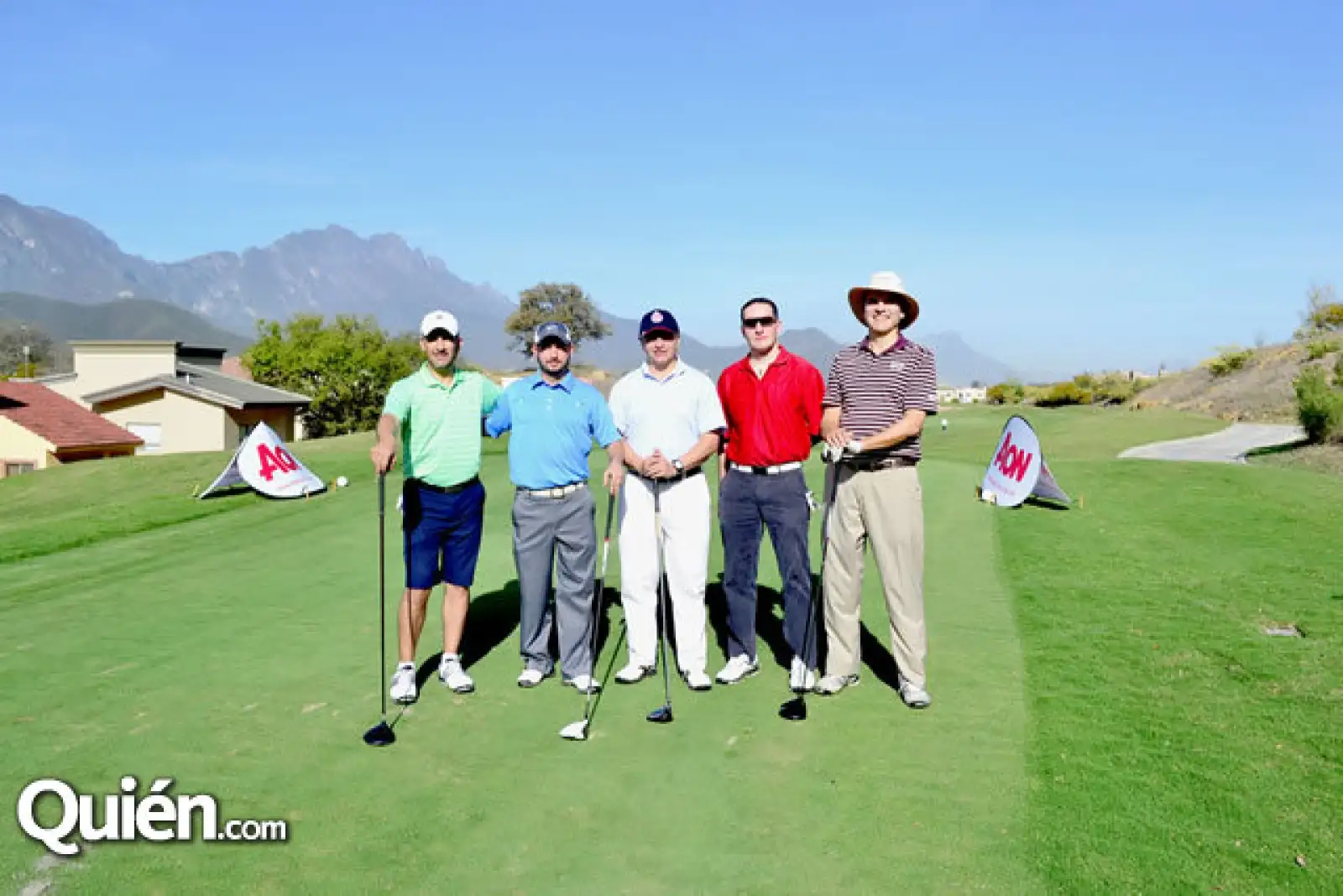 Mauricio Garza Zambrano, Adrián Saldivar, Julio Delgado, Jesús Valdéz y Joel Zorrilla