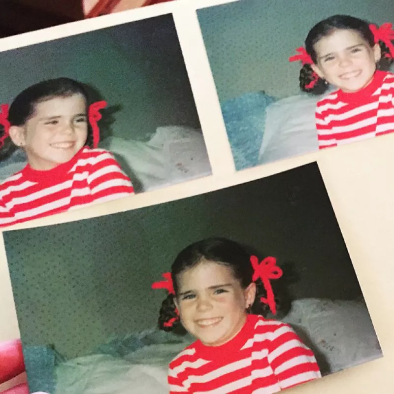 Para algunos famosos hoy es día de abrir el baúl de los recuerdos en Instagram, tal como la actriz, que compartió la más tierna foto de su niñez.