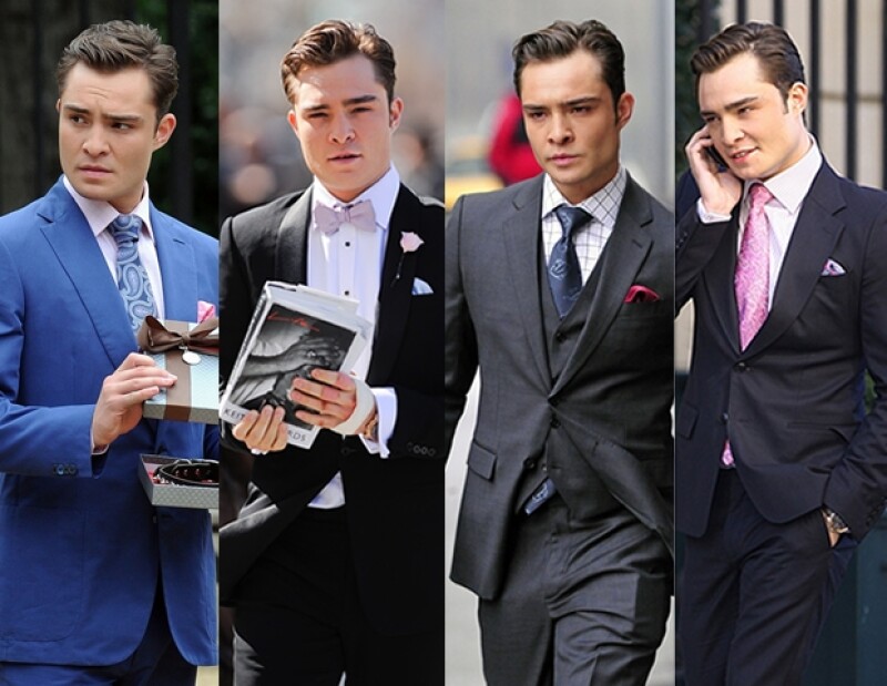 En la serie Chuck Bass es hijo de un fallecido multimillonario.
