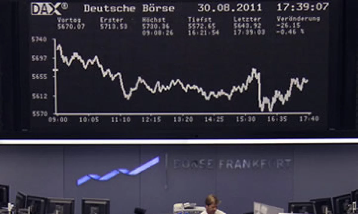 El DAX sufrió su peor caída mensual en agosto desde septiembre de 2002. (Foto: Reuters)