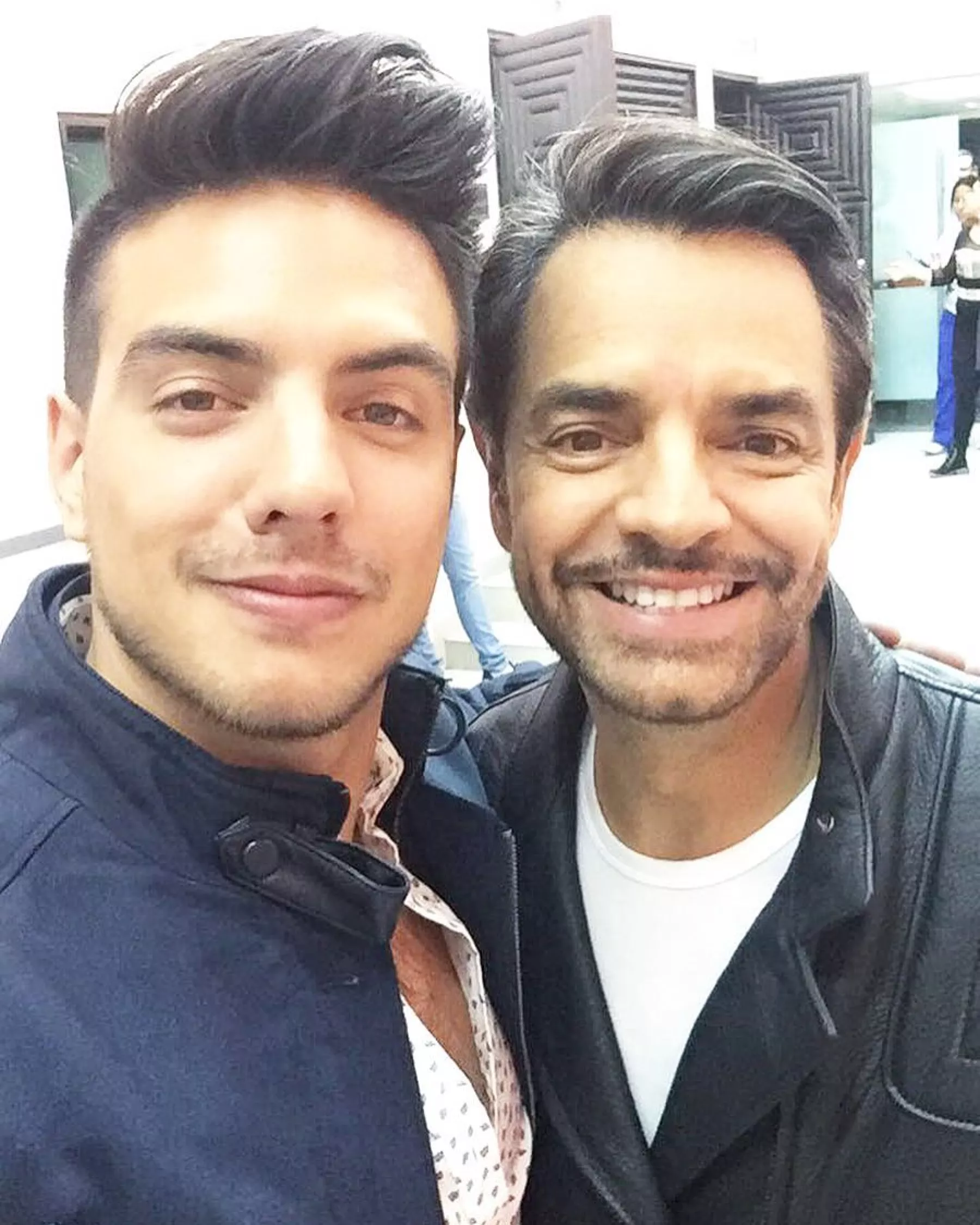Vadhir y Eugenio Derbez