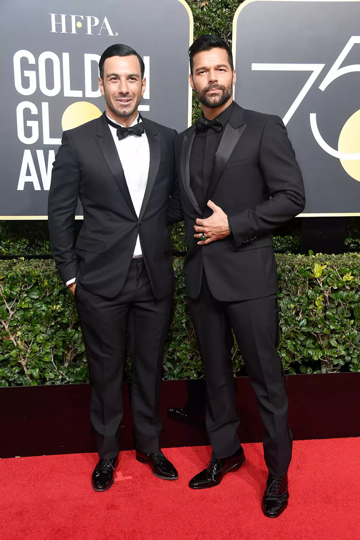 Ricky Martin y Jwan Yosef