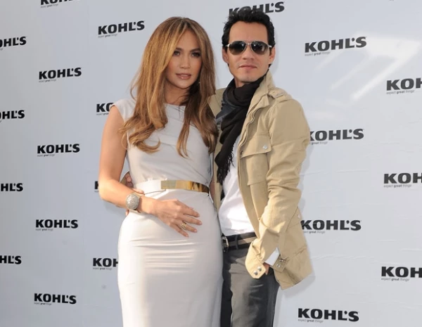Jennifer Lopez y Marc Anthony ganaron el premio a la Separación del año.
