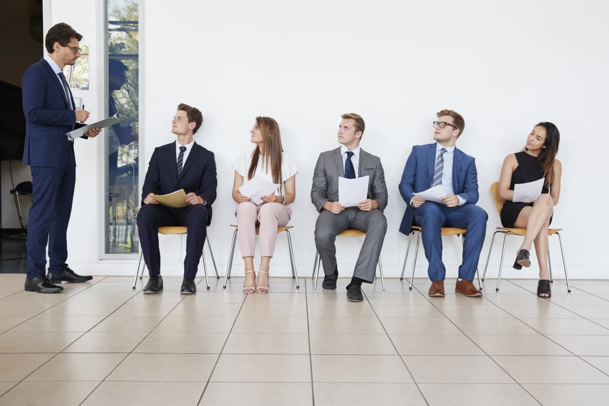 Entrevista de trabajo.