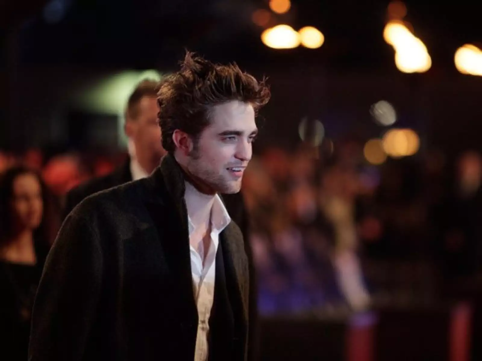 En el estreno de Luna Nueva en Londres, noviembre 2009.