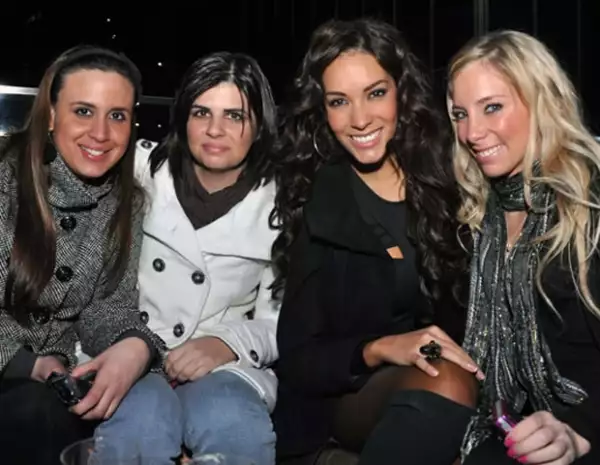 Elizabeth Iturralde, Karla Álvez, Carolina Morán y Lorena Dominguez. (Foto: Luis Ortiz