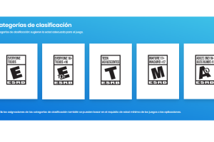 Clasificación en videojuegos