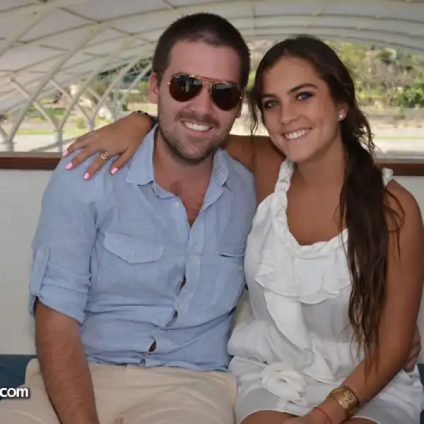 Esteban Mayorga y Mari Fer Mónaco