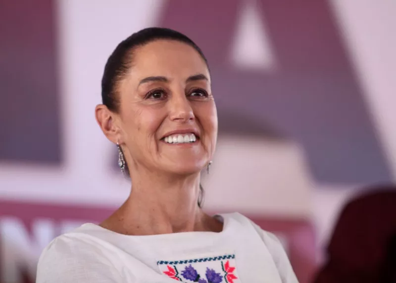 Claudia Sheinbaum afirmó que están en riesgo libertades y derechos con la elección del 2 de junio. 