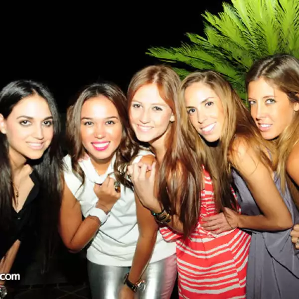 Ale Murguía, Gaby Castillo, Andrea Bastidas, Susy Ortiz y Paty de la Mora
