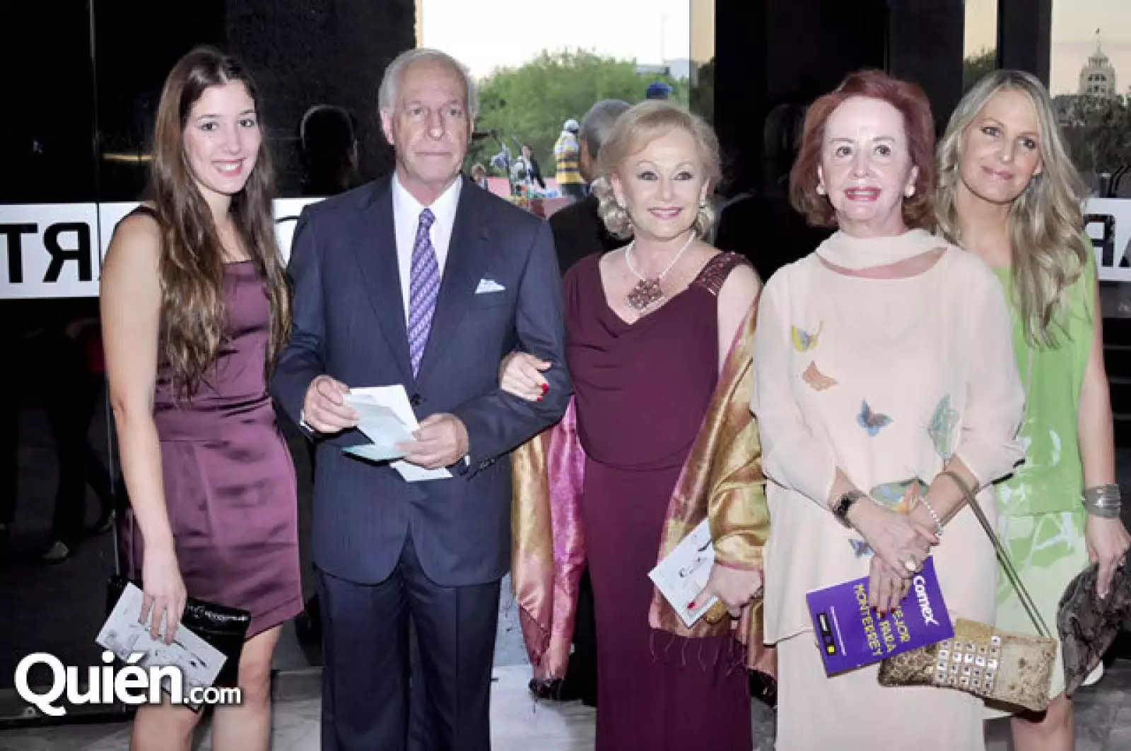 Alicia Fernández,Javier Iriondo,Mónica Sada de Iriondo,Alicia de Belden y Elena de León
