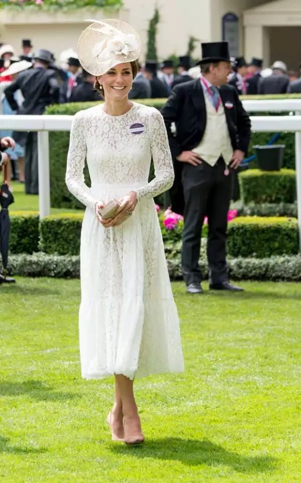 Ayer, la duquesa de Cambridge asistió por primera vez a Royal Ascot.