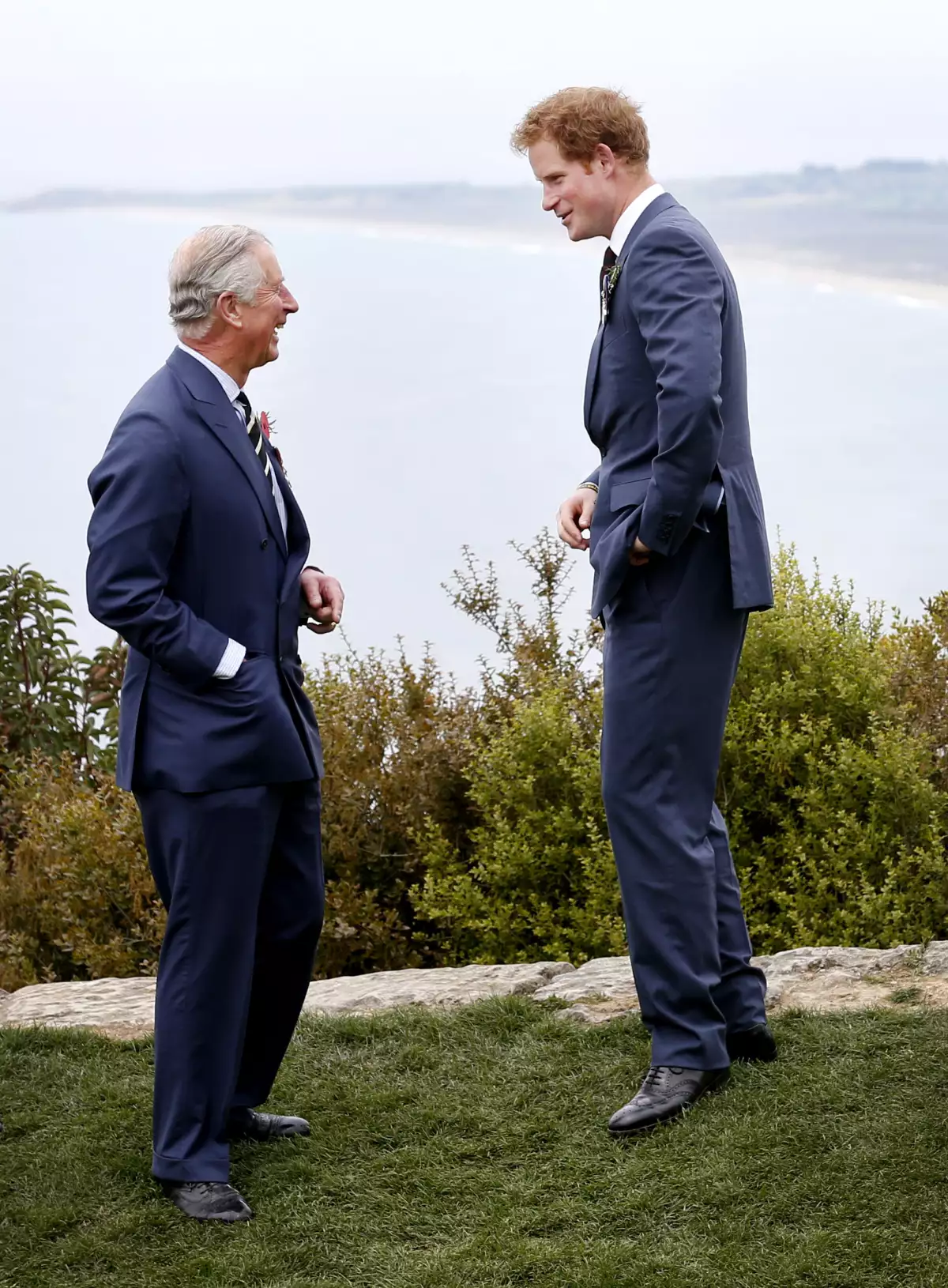 Rey Carlos III y príncipe Harry