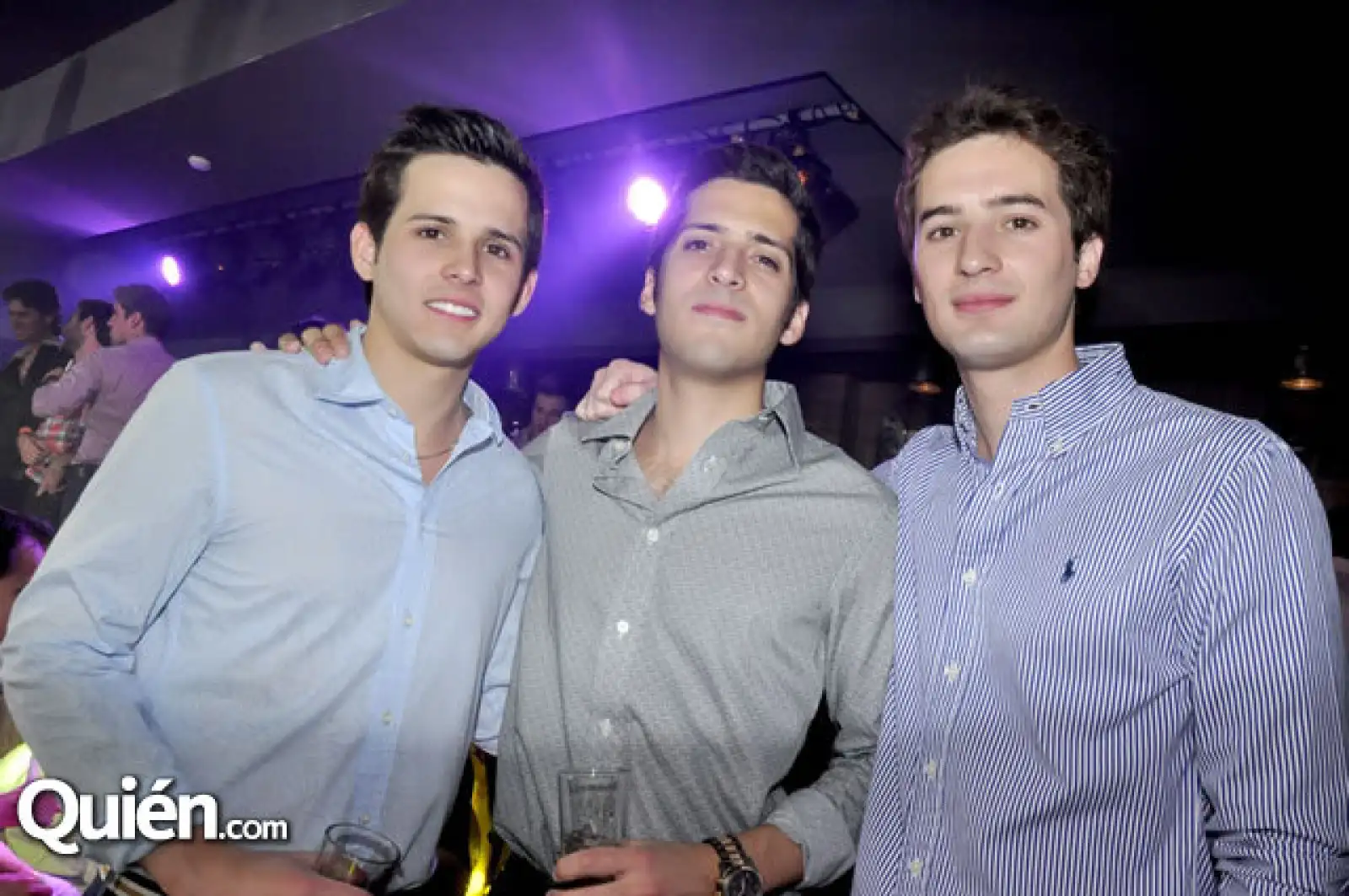 Diego Bouvet,Pepe Covarrubias y Adrián Bouvet