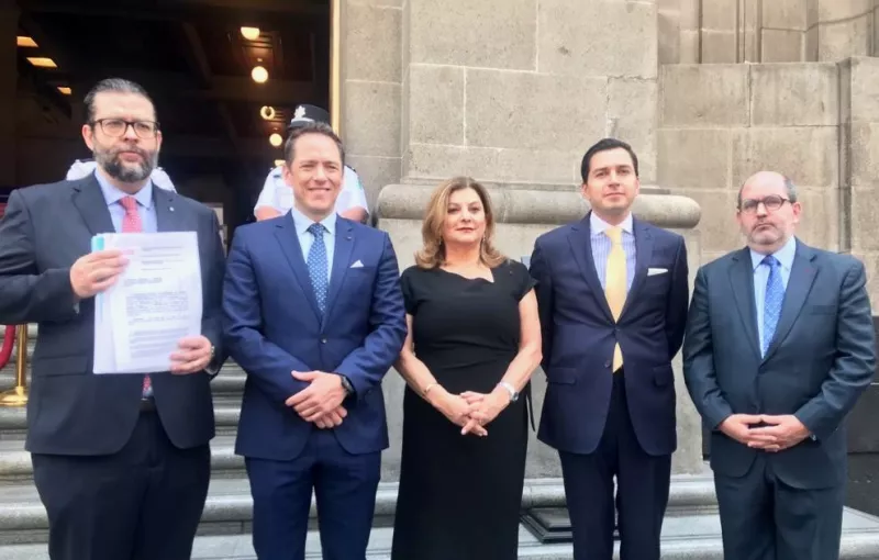(Integrantes de Coparmex acuden a la SCJN)