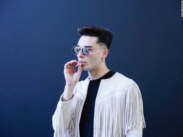 El modelo e influencer de 19 años, Americo Ferreira