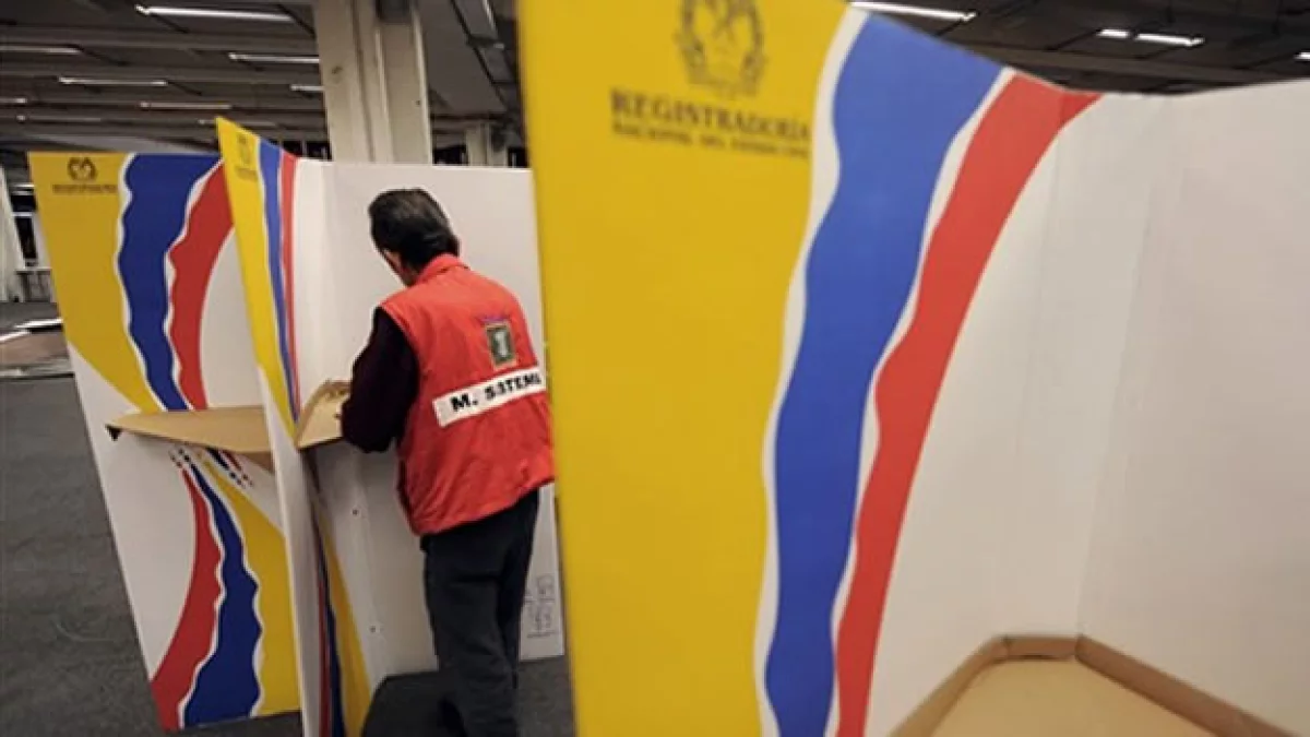Todo listo. Unos 30 millones de colombianos están registrados para elegir a su p