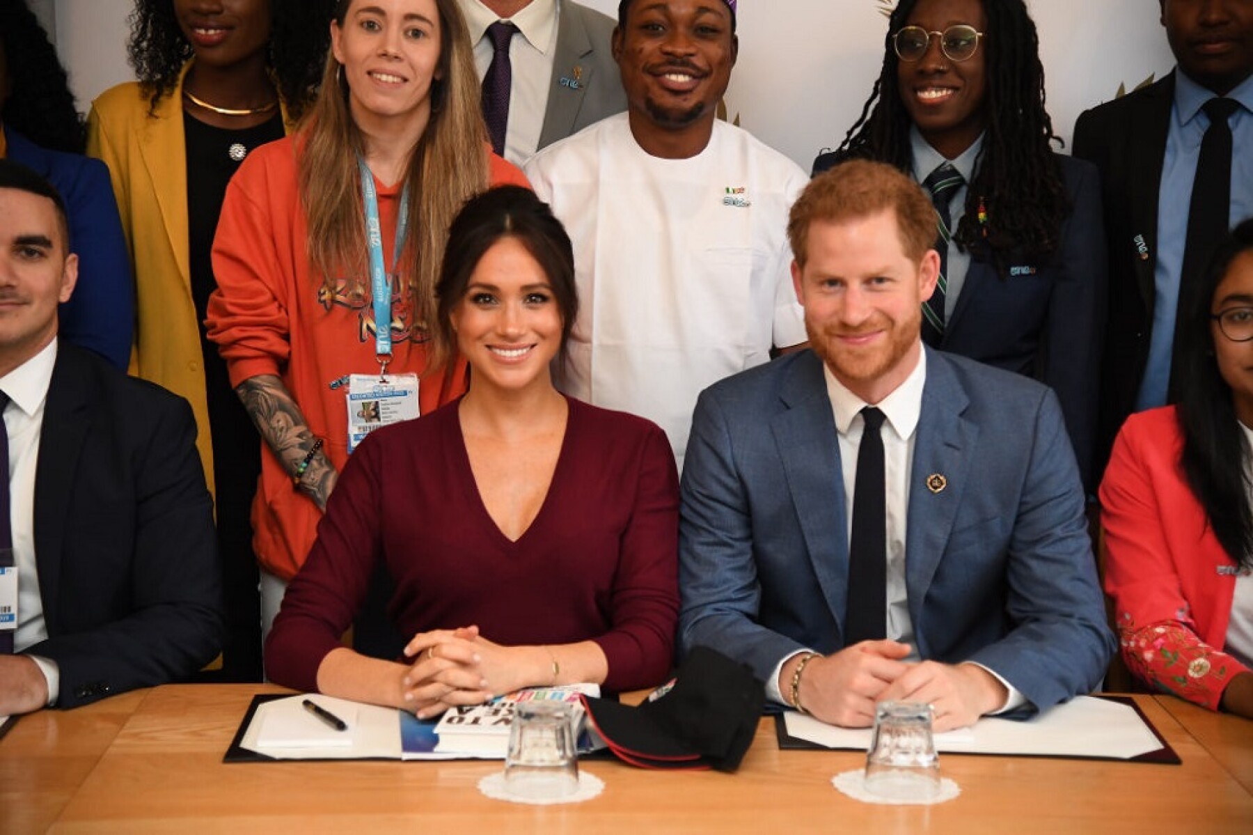 Meghan Markle y el príncipe Harry