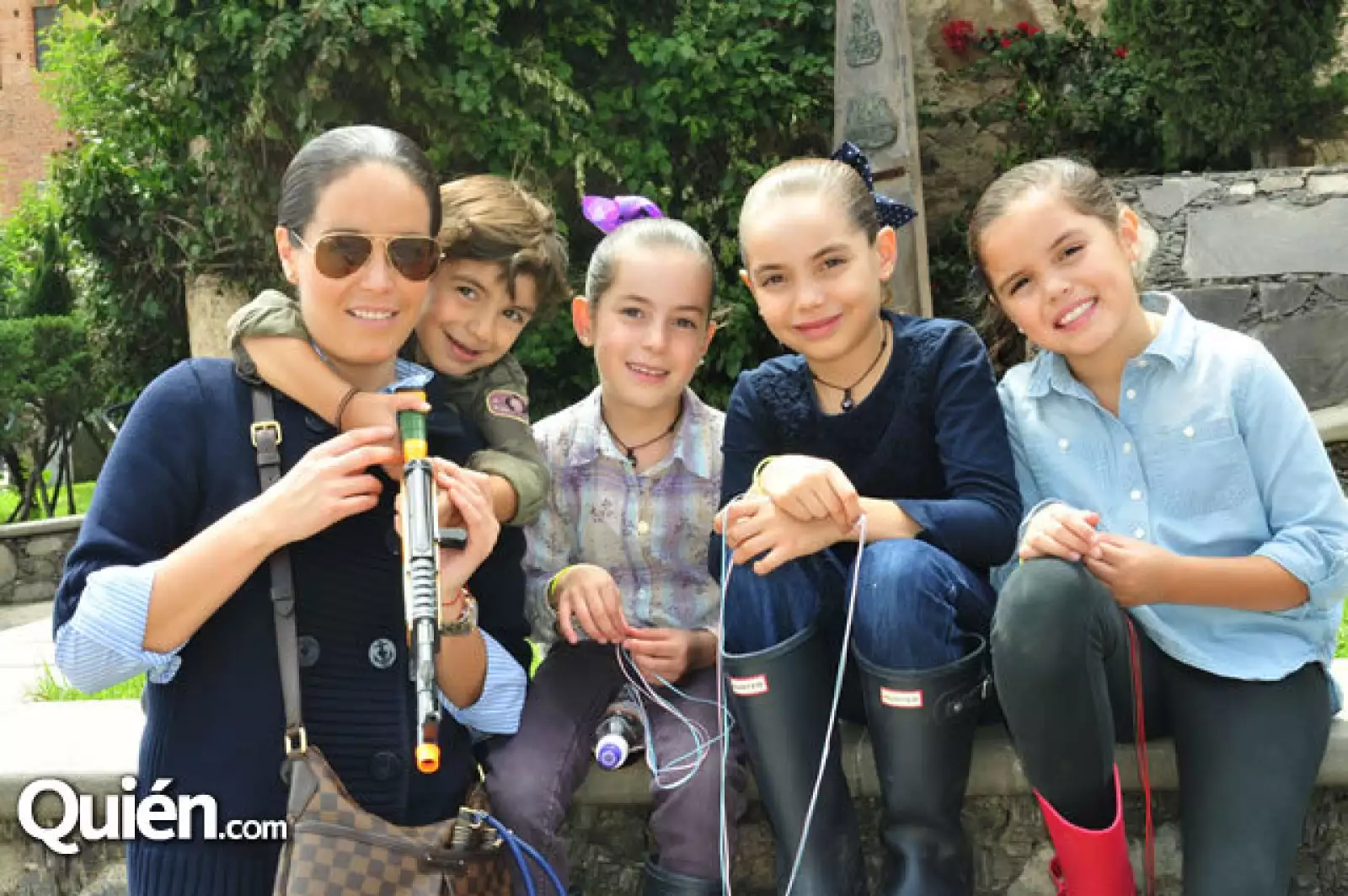 Susy García de Quevedo,Caros García de quevedo,Renata García de quedo,Marifer García de Quevedo,Mía Rubio