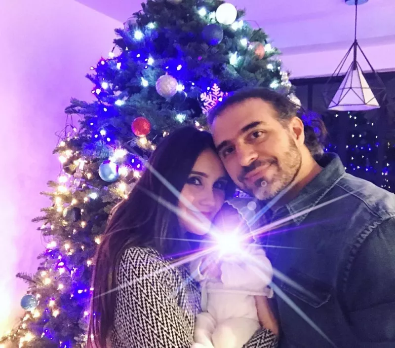 Dulce María y Paco Álvarez