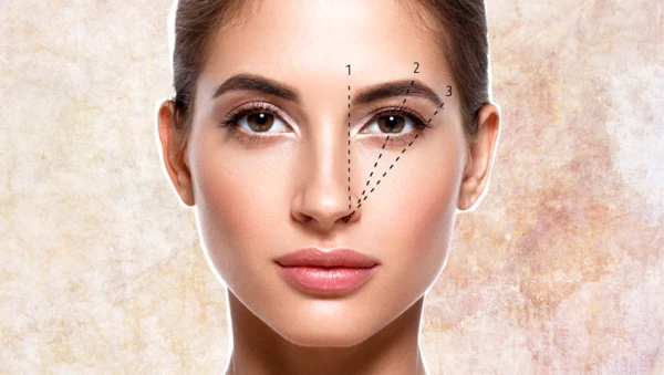 Sigue estos pasos para medir tus cejas.