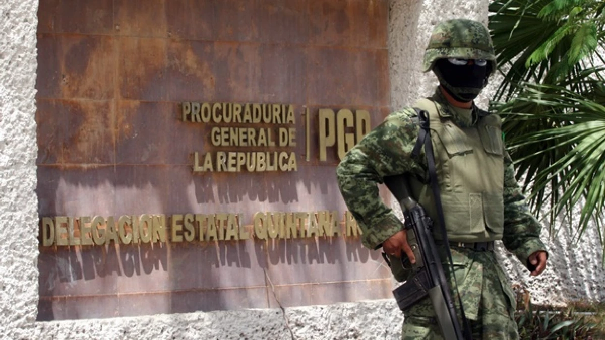 instalaciones de la pgr en cancun