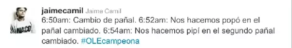 Jaime y Heidi se convirtieron en padres por primera vez el pasado 25 de octubre.