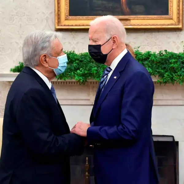 08_Galeria Fer_U.S. President Joe Biden and Mexican President Andres Manuel Lopez Obrador meet in Washington