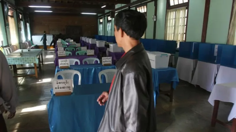 Myanmar elecciones