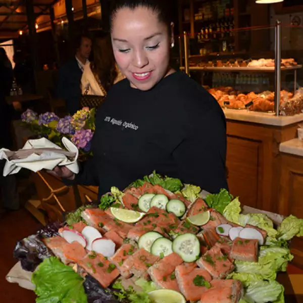 Las propuestas del Chef Coumont: Diversos platillos y bocadillos preparados con el exquisito pan artesanal de Le Pain Quotidien.