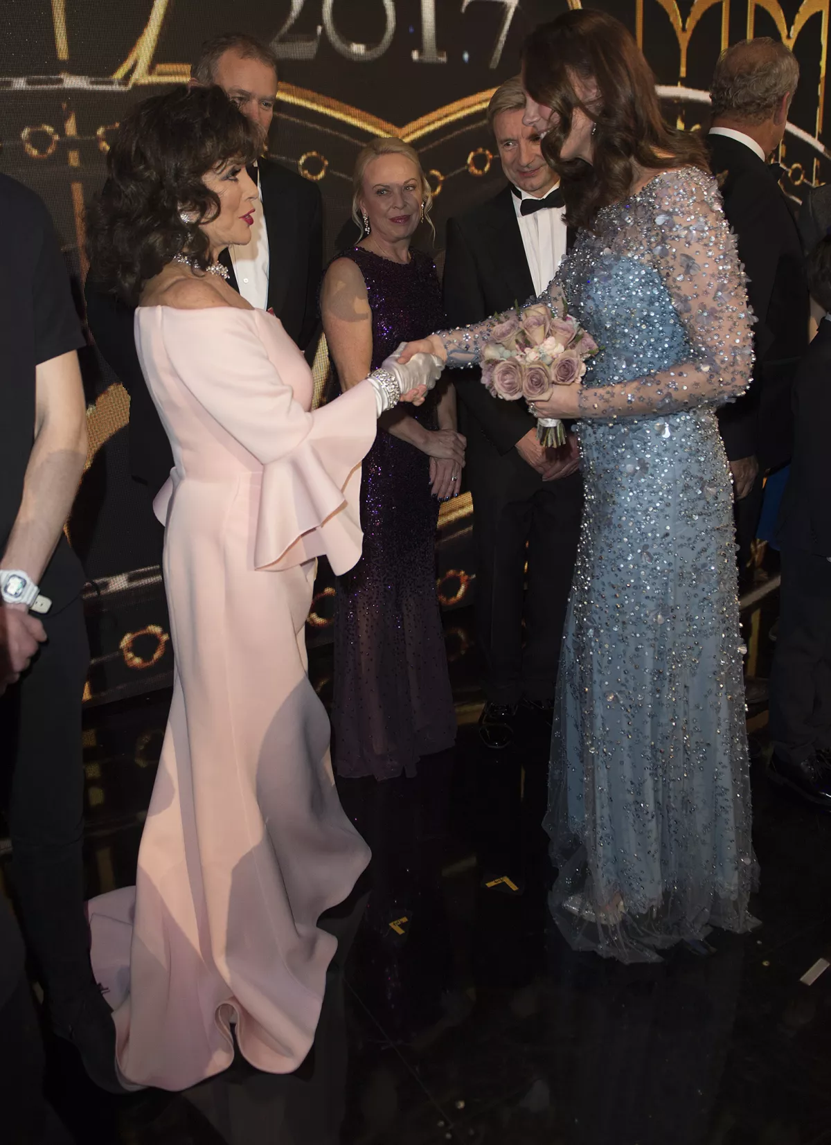 The Duke & Duchess Of Cambridge Attend The Royal Variety Performance